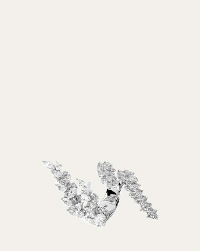 18K White Gold Diamond Ring